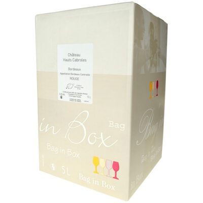 Bordeaux rouge BIB 5L, Château Haut-Cabroles